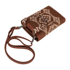 Wrangler Aztec Print Crossbody Phone Purse