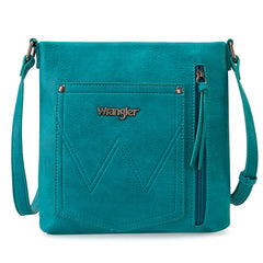 WG97G-9360 Wrangler Braided Concealed Carry Crossbody - Turquoise