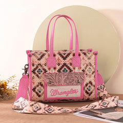 Wrangler Aztec Concealed Carry Canvas Tote