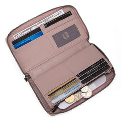 WG134-W006 Wrangler Bandana Paisley Print Wallet -Pink