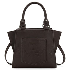 WG134-8012 Wrangler Paisley Mini Satchel/Crossbody - Coffee (ONLINE ORDER ONLY)