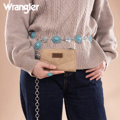 Wrangler V-Shaped Stitching Wallet