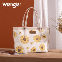 Wrangler Sunflower Print Tote Bag