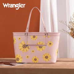 Wrangler Sunflower Print Tote Bag