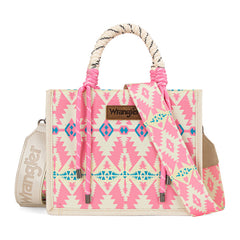 Wrangler Southwestern Print Rope Tote Bag