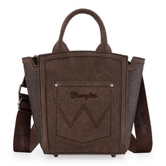 Wrangler Aztec Embroidered Floral Embossed Tote/Crossbody