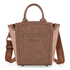 Wrangler Aztec Embroidered Floral Embossed Tote/Crossbody