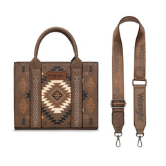 Wrangler Aztec Pattern Print Tote Bag
