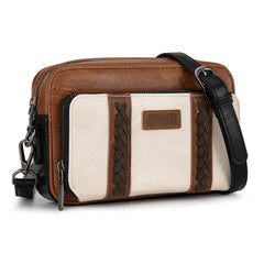 Wrangler Leather Crossbody Purse