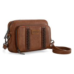 Wrangler Leather Crossbody Purse
