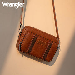 Wrangler Leather Crossbody Purse