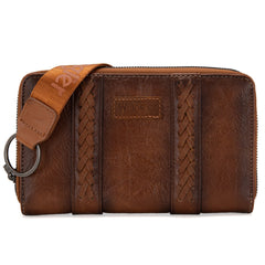 WG2208-W006 Wrangler Whipstitch Wallet/Wristlet - Brown