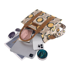 Wrangler Dual Sided Print Canvas Tote Bag