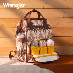 Wrangler Aztec Printed Callie Backpack