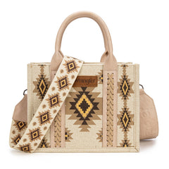 Wrangler Aztec Pattern Dual Sided Print Tote