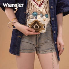 Wrangler Aztec Print Card Wallet