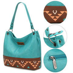 Wrangler Vegan Leather Hobo Bag