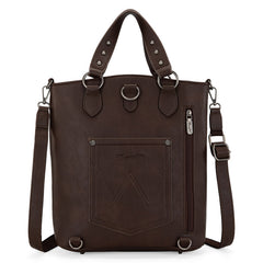 WG94G-9110 Wrangler Tote Convertible Backpack/Crossbody Bag