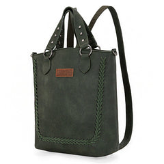 WG94G-9110 Wrangler Tote Convertible Backpack/Crossbody Bag - Green