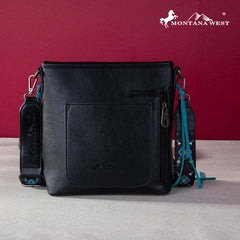 Montana West Embroidered Aztec Collection Concealed Carry Crossbody Bag