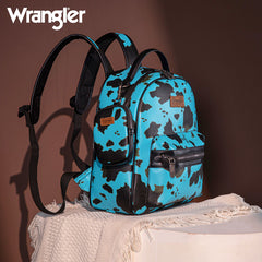 Wrangler Cow Print Backpack