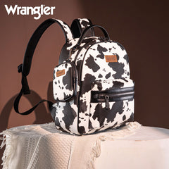 Wrangler Cow Print Backpack