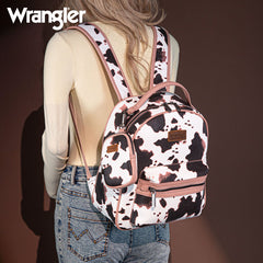 Wrangler Cow Print Backpack