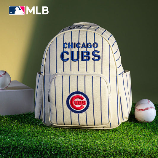 MLB Chicago Cubs Sports Backpack-Stripe