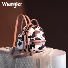Wrangler Cow Print Mini Backpack