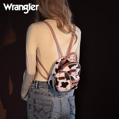 Wrangler Cow Print Mini Backpack