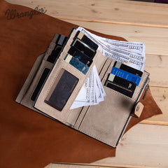 Wrangler "W" Stitch Two Tone Tote/Crossbody