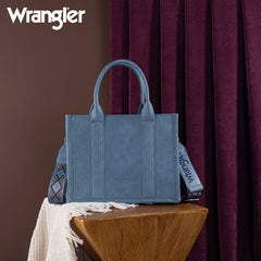 Wrangler Aztec Embroidered Whipstitch Tote Bag Set