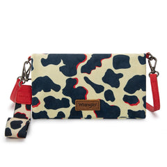 Wrangler Cow Print Crossbody Purse