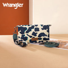 Wrangler Cow Print Crossbody Purse
