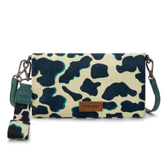 Wrangler Cow Print Crossbody Purse