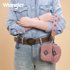 Wrangler Sherpa Aztec Sherpa Tote Bag