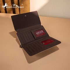 Montana West Embossed Collection Tote Bag Set