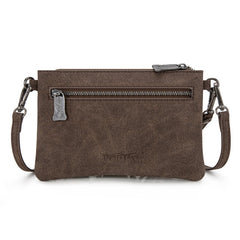 Trinity Ranch Floral Tooled Crossbody Purse