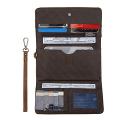 Trinity Ranch Aztec Tooled Fringe Concealed Carry Tote Set