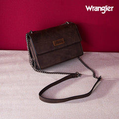 Wrangler Vintage Flap Crossbody Purse