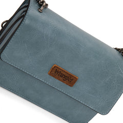 Wrangler Vintage Flap Crossbody Purse