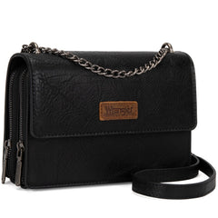 Wrangler Vintage Flap Crossbody Purse