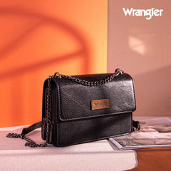 Wrangler Vintage Flap Crossbody Purse