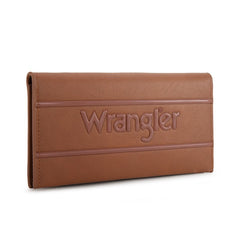 Wrangler Long Wallet with Detachable Zipper Pocket