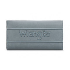 Wrangler Long Wallet with Detachable Zipper Pocket