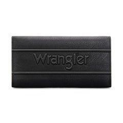 Wrangler Long Wallet with Detachable Zipper Pocket