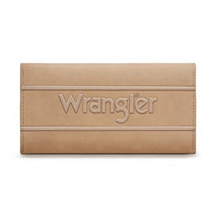 Wrangler Long Wallet with Detachable Zipper Pocket
