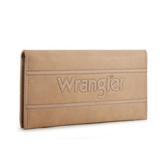 Wrangler Long Wallet with Detachable Zipper Pocket