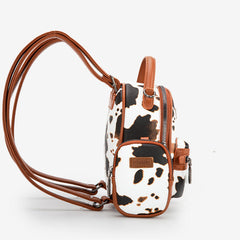 Wrangler Cow Print Mini Backpack