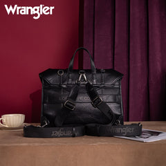 Wrangler Vintage Tote Convertible Backpack/Crossbody Bag